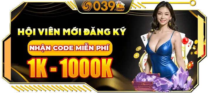Win036 Hội viên đăng ký mới nhận free từ 1k - 1000k